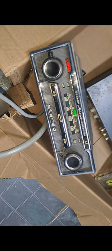 Antiguo Reproductor Radio Y Caset Para Carro Marca Deker 