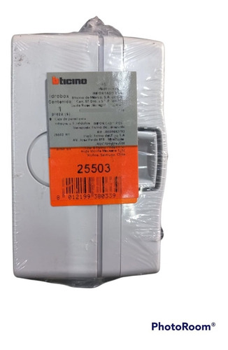 Caja De Pared Bticinio Para Intemperie 3 Módulos Mod 25503