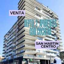 Comprar Venta Depto 2 Amb. A Estrenar Con Cochera. Centro De San Martin