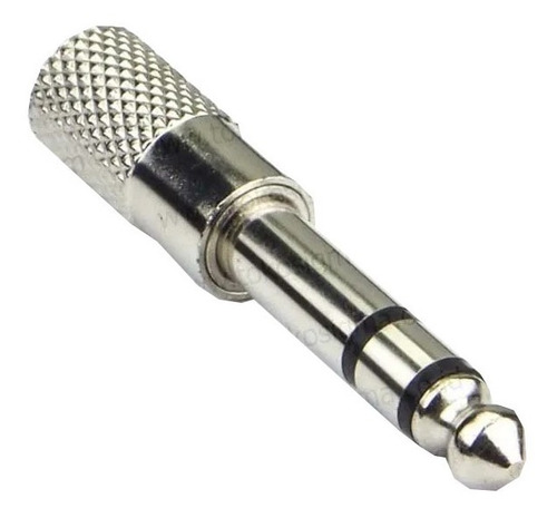 Imagen 1 de 1 de Adaptador Jk 3.5 Estéreo A Plug 6.3 St. Radox Paquete 12 Pza