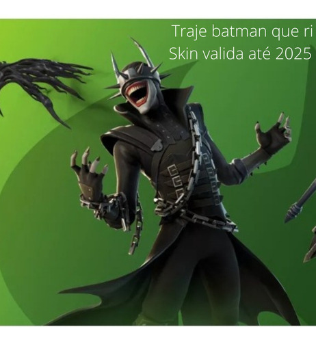 Imagem 2 de 3 de Batman Fortnite Fundação + Código Traje Batman Pode Ri