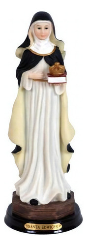 Escultura Santa Edwiges 29cm