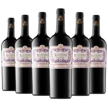 Comprar Vino Rutini Cabernet Franc Malbec Blend Tinto 750ml Pack X6