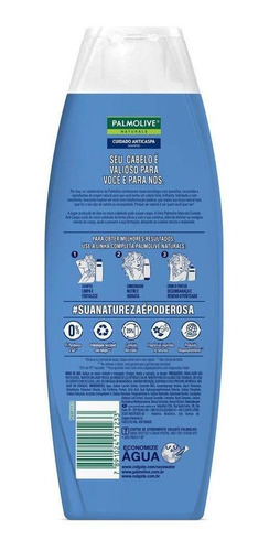 Shampoo Palmolive Naturals Anticaspa Clássico 350ml