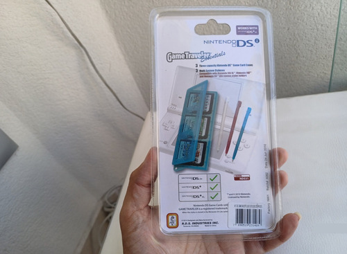 Kit Nintendo Ds, Lite E Xl, Stylus C/ Case Original Nintendo (Usado)