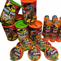 Comprar Lembrancinha Dinossauro 15 Cofres 15 Tubetes 15 Latinhas