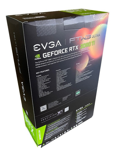Imagen 2 de 3 de Tarjeta De Video Evga Rtx 3080 Ti Ftw3 Ultra 12gb
