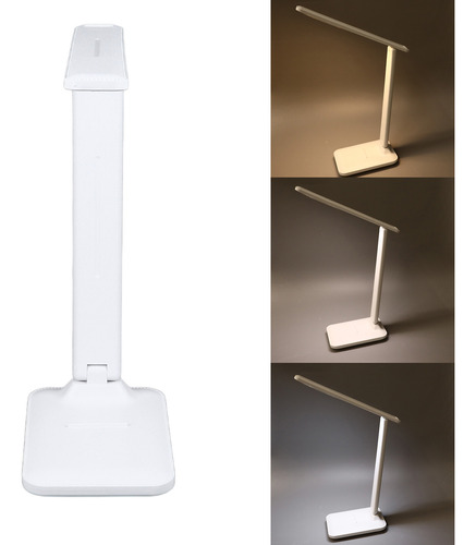 Escritorio Led Con Control Táctil Regulable Y Lectura Para C