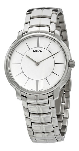 Reloj Mido Cuarzo Blanco Mujer M8445.4.16.1 Boleta
