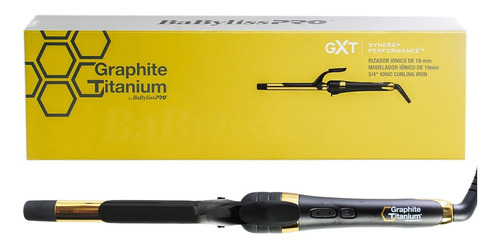 Babyliss Pro Graphite Titanium Rizador Cabello Iónico 19mm