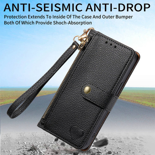 . Funda De Piel Tipo Cartera For Teléfono Sharp Aquos .