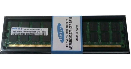 Memoria Ram Ddr2 4gb 800mhz Samsung Pc2 6400u Dimm Solo Amd