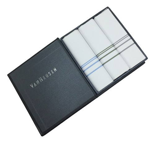 Caja Libro Pañuelos Van Heusen Colores Surtidos