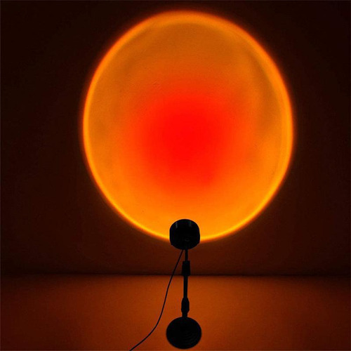 Luminária Por Do Sol / Luz Noturna Led Sunset - 4 Cores Em 1