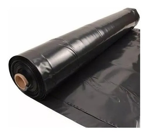 Rollo Polietileno Agropol Nylon Negro 6mt X 50mt 100 Micron