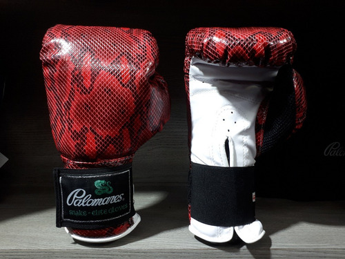 Guantes Box Edicion Snake Rojo 12, 14 Y 16 Oz Palomares Fpx