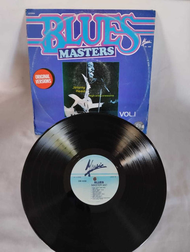 Lp Disco De Acetato De Blues Masters Vol: 1 Jimmy Reed. 