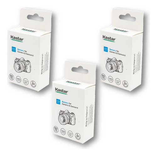 (3) Baterias Mod. 73638 Para Pentax Pcs-335