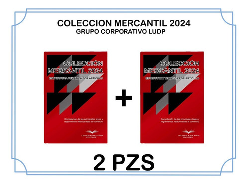 Coleccion Mercantil 2024 (2 Piezas)