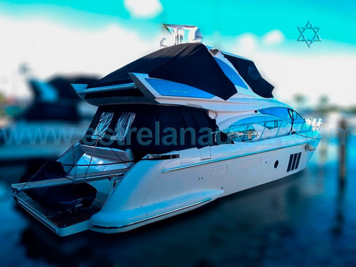 Imagem 1 de 6 de Lancha Azimut 60 Iate Ferretti Phantom Triton Focker Cranchi