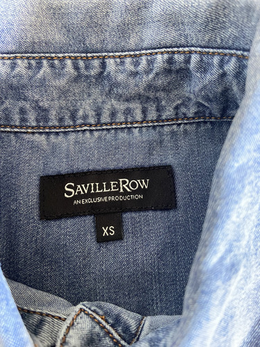 Camisa Saville Row Denin Talla Xs Savillerow Mujer (Usado)