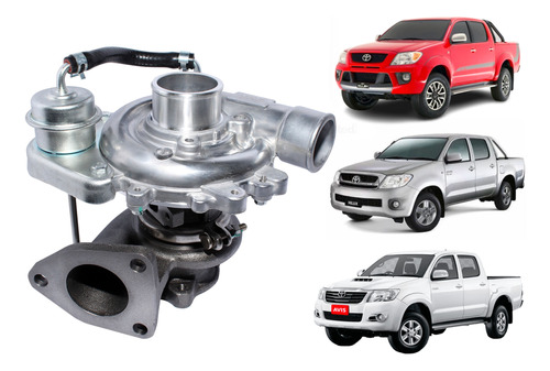 Turbo Motor Toyota Hilux 2.5 2005 2015 Alternativo 