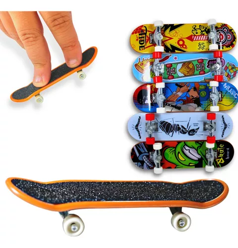 Skate Dedo Iantil 3 Und X-trick Presente Fingerboard +