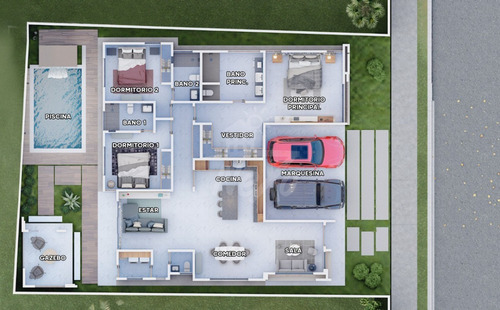 Imagen 29 de 30 de Moderna Casa En Pontezuela Santiago, Amplios Espacios, Patio, Y Gazebo (jpc-216)