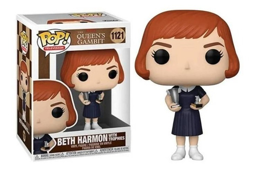 Funko Pop Beth Harmon With Trophies - Queen's Gambit