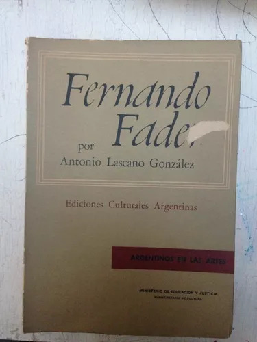 Fernando Fader Antonio Lascano Gonzalez