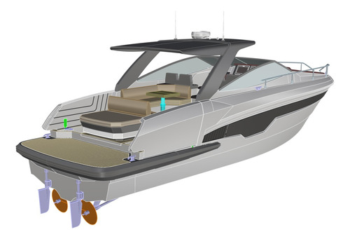 Nuevo Crucero Genesis 355x - 2026 - Parodi Marine . Com