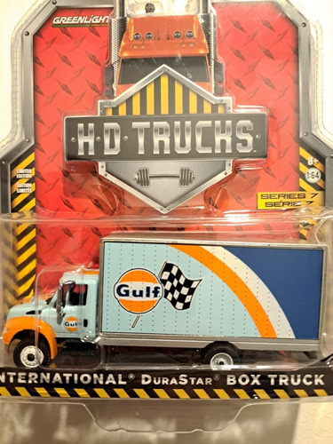 Greenlight Hd Trucks International Durastar Gulf Esc 1:64