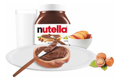Nutella Crema De Avellanas Con Cacao Tarro De 1 Kg Chocolate