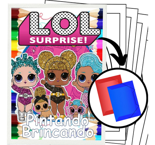 100 Dibujos Para Pintar Y Colorear Muñecas Lol S