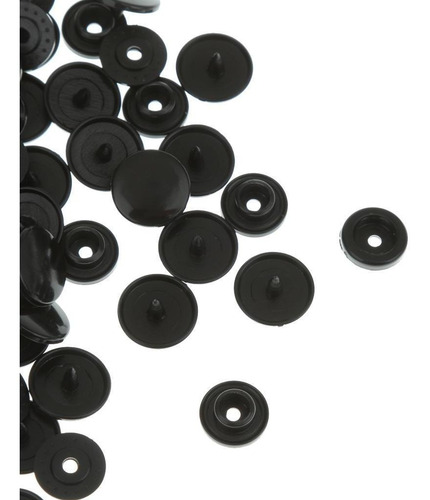 100 Broches De , Tamaño 20 T5, Botón De Plástico Para
