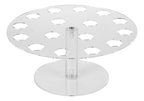 Expositor Para Helados De Acrílico Transparente Con Soporte