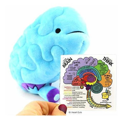 Peluche De Cerebro All You Need Is Lobe! - Serie I Heart Gut