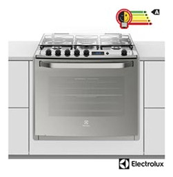 Fogão De Embutir Electrolux Com 05 Bocas Prata - 76exr