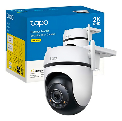 Bxjjbxjjcâmera De Segurança Wifi 2k Externa Tp-link Tapo C52