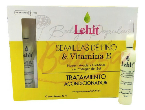 Lehit Semilla Lino Vitamina E - Ml A - mL a $4000