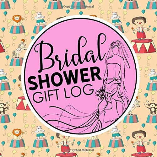 Bridal Shower Gift Log Gift Card Registry, Gift Register, Gi