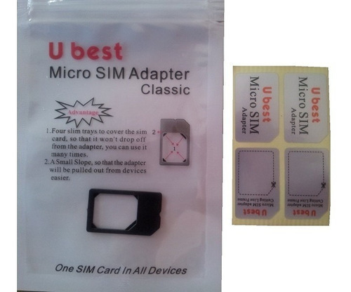 Adaptador Microsim A Sim Normal