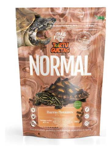 Alimento para tortugas adultas Tortuguetas Normal 300g Petmmal