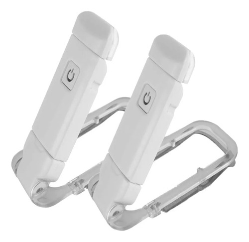 A Luz De Lectura Recargable Por Usb, Portátil Con Clip