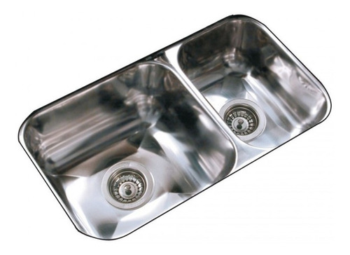 Pileta Bacha Cocina Johnson R63/18 64x37x18 Bajomesada