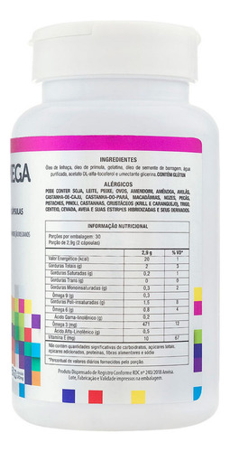 Full Omega Akmos Suplemento Alimentar Omega 3 Longue Vie