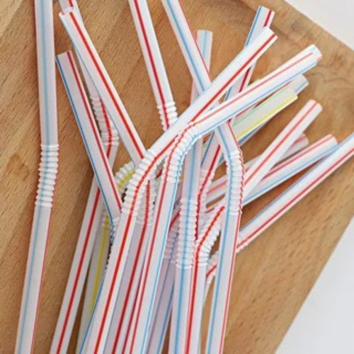 Pack De 100 Popotes Para Tapioca Biodegradables Deshechables Colores