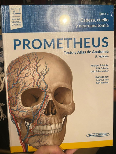 Prometheus. Texto Y Atlas De Anatomia, 5° Ed, 3 Tomos, Nuevo