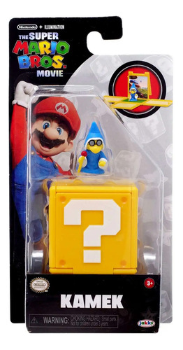 The Super Mario Bros Movie - Kamek Con Caja Sorpresa - Jakks