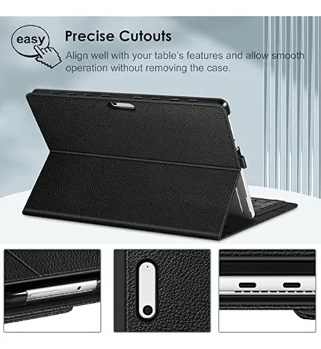 Fintie Funda De Teclado Para Microsoft Surface Pro